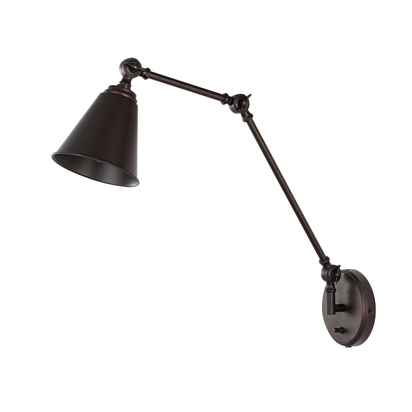 SAFAVIEH Lighting Voline Industrial Gold Sconce, 20-Inch