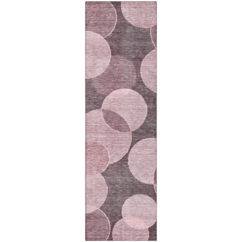 Premium Washable Super Soft Contemporary Bubbles Mayfield Rug