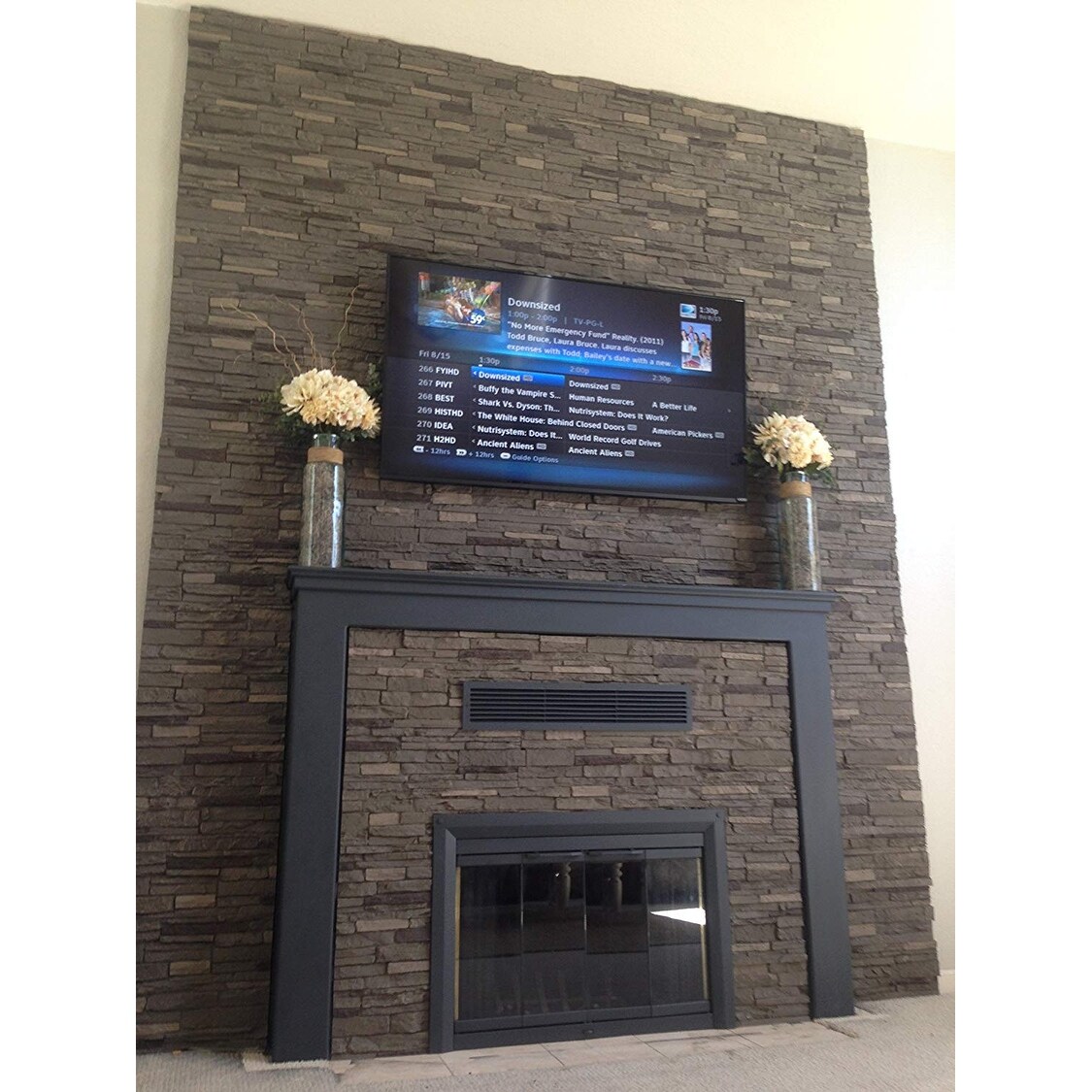Shop Nextstone Polyurethane Faux Stone Slatestone Panel Pewter