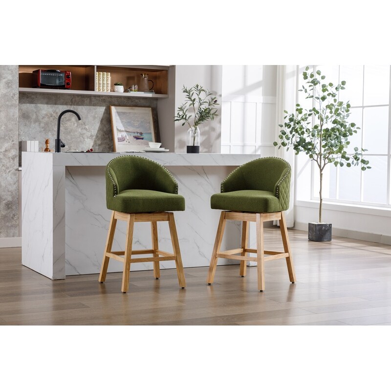 Four legged sale swivel bar stools
