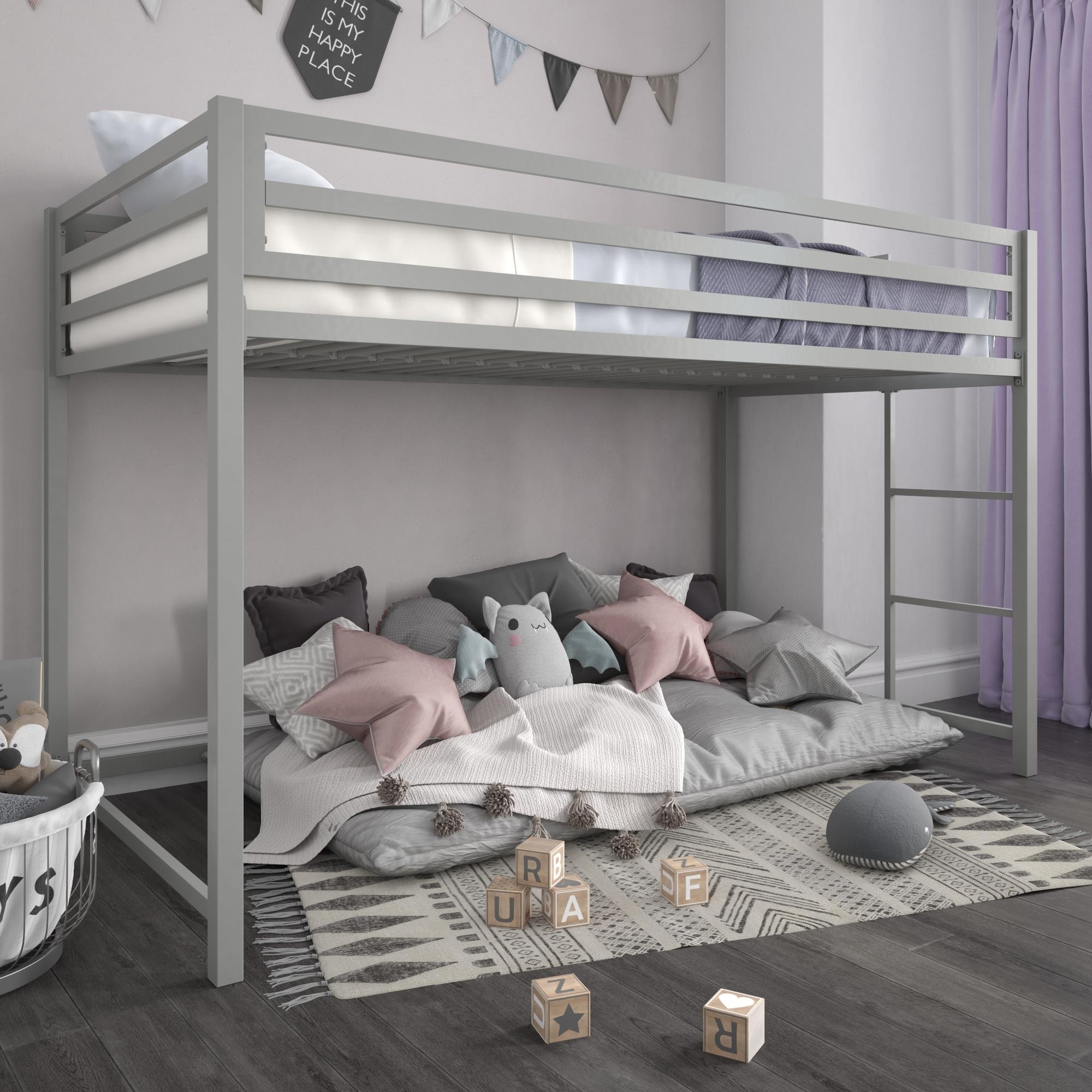 Twin mattress loft bed cheap