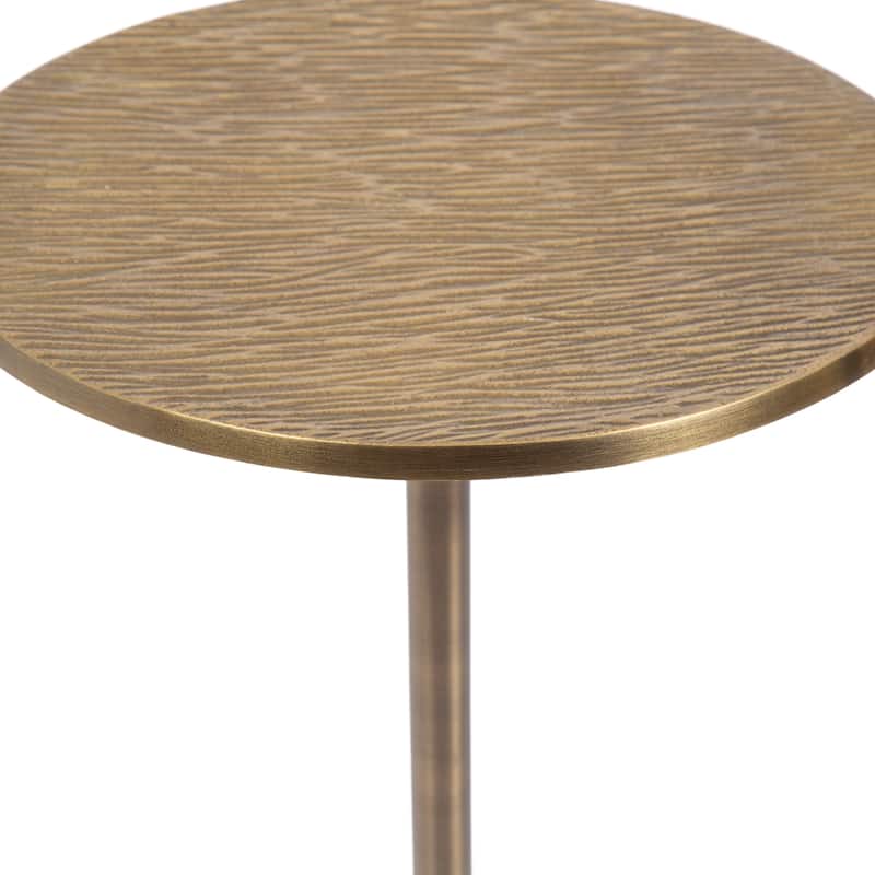 Kate and Laurel Baronet Round Metal Table