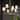 Modern Glam 8-Light Gold Chandelier French Metal Pendant Light with Fabric Shades - 31" D x 16.5" H