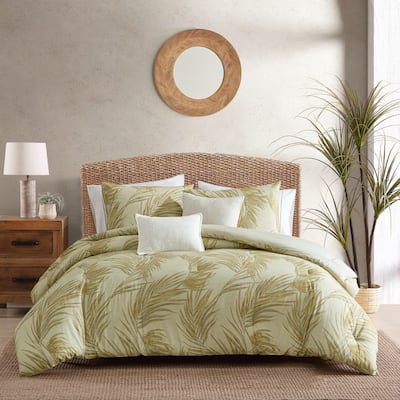 Tommy Bahama Canyon Palms Cotton 5 Piece Comforter Bonus Set
