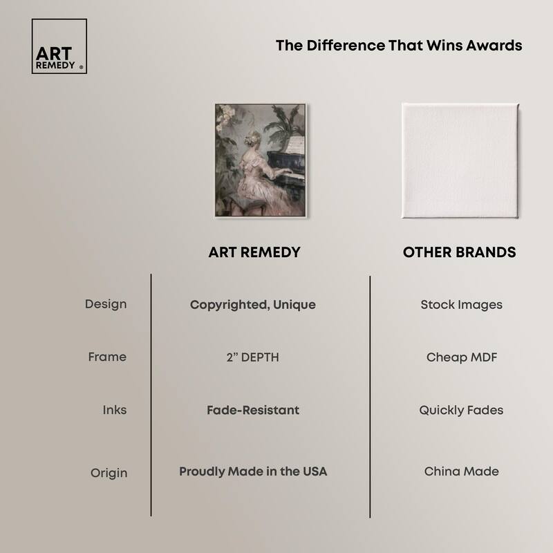 Soft Music Canvas by Art Remedy