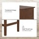 preview thumbnail 18 of 18, Seraf Transitional 56" Wooden Desk with Hidden Drawers and Concealed Cable Hole by HULALA HOME