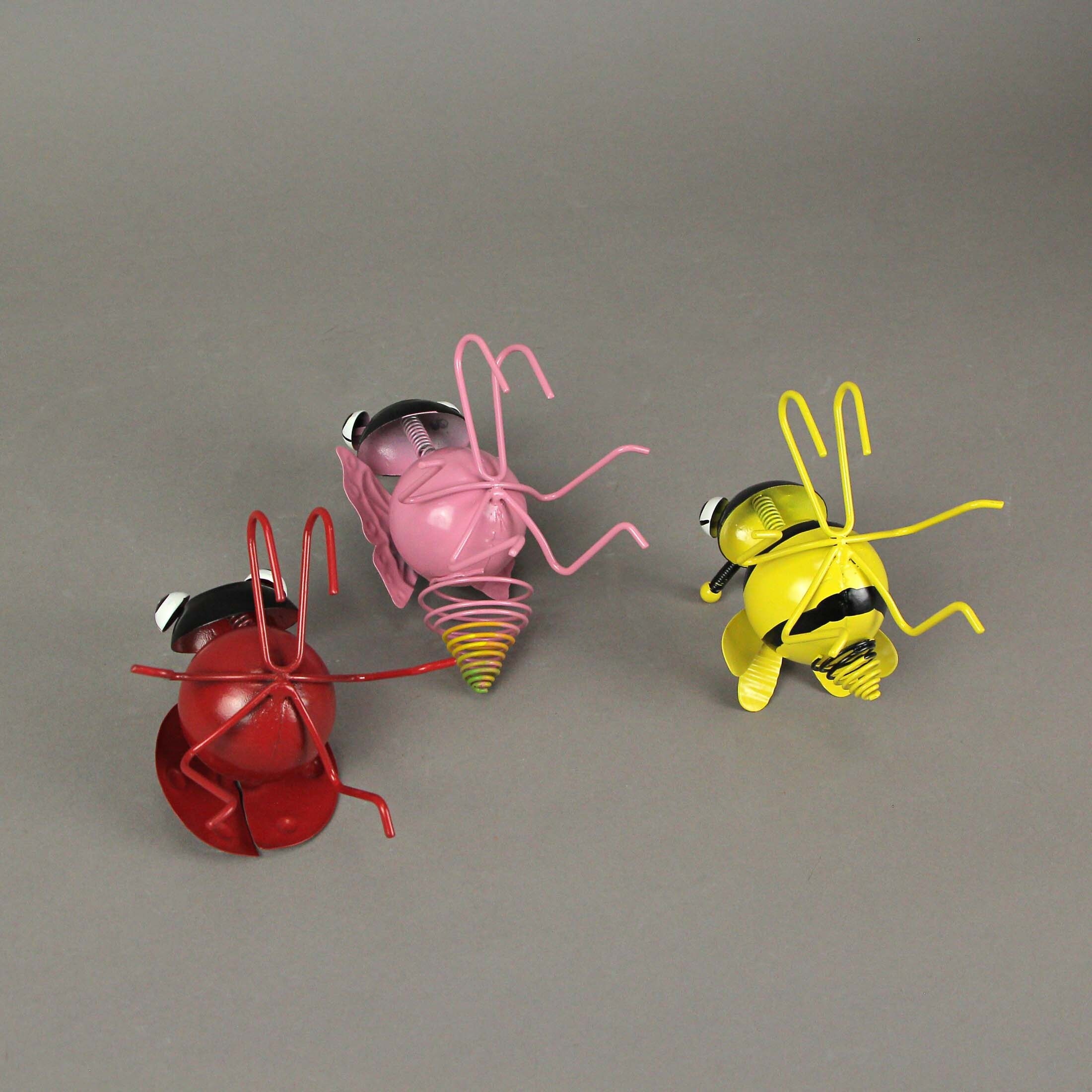 【INEFFABLE】 × 【shop INSECT】 Set-Of-3-Metal-Bug-Flower-Pot-