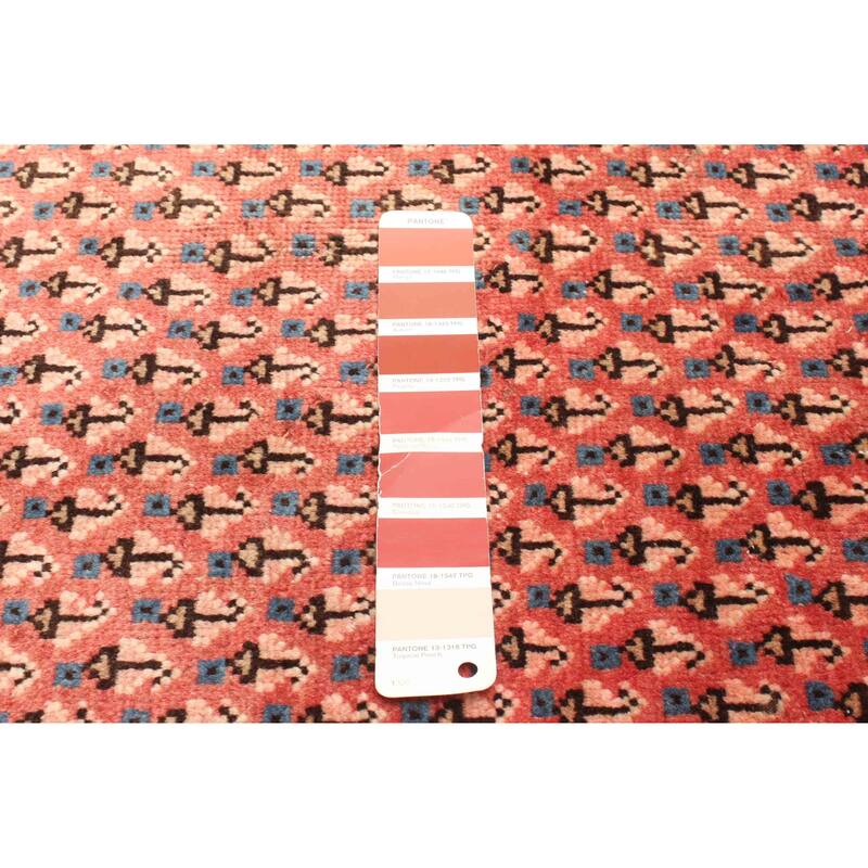 ECARPETGALLERY Hand-knotted Andelz Red Wool Rug - 3'0 x 4'9