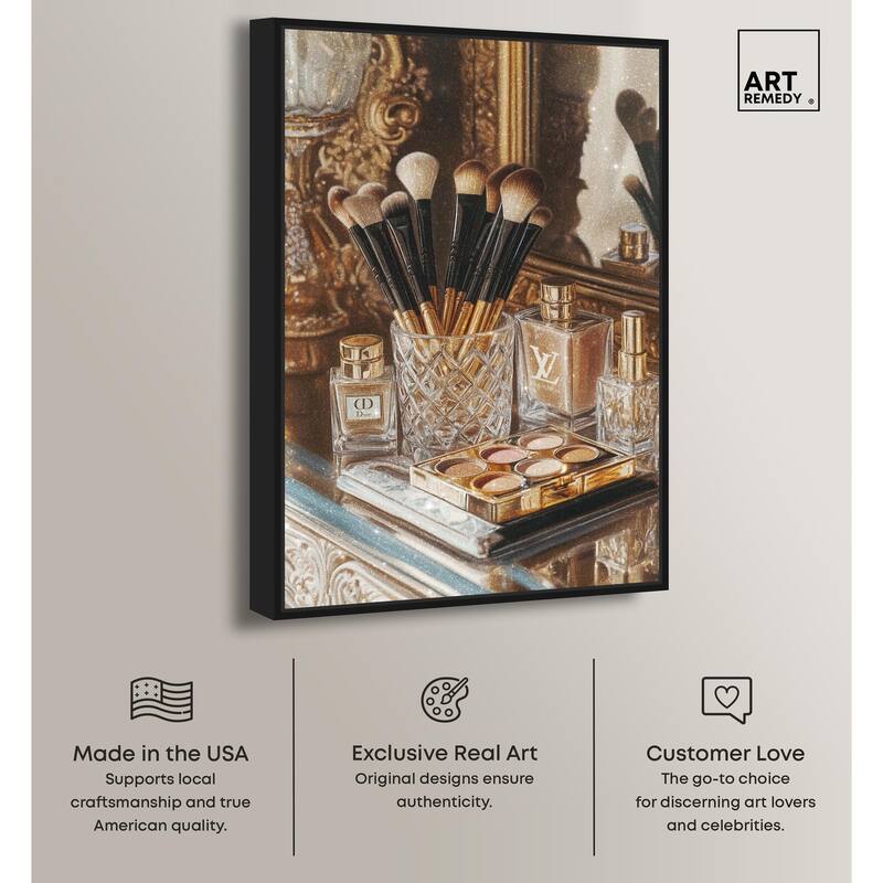 Oranate Makeup Collection Canvas by Art Remedy