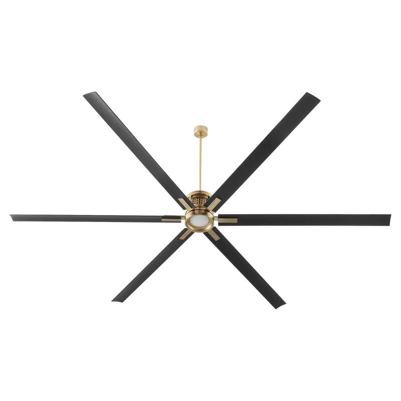 Quorum International 101206 Zeus 120" 6 Blade Indoor / Outdoor Ceiling