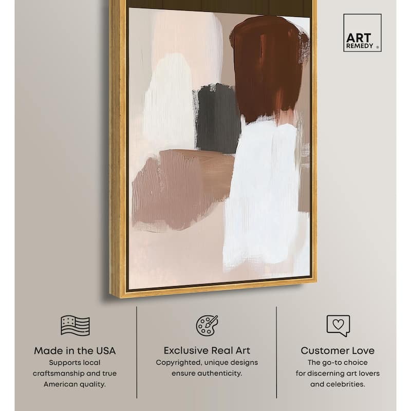 Veiled Browns Canvas by Art Remedy