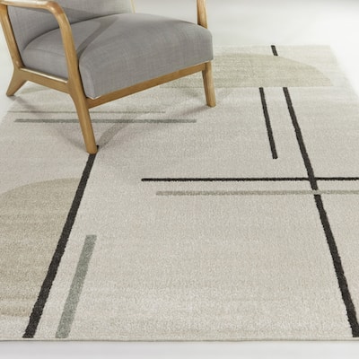 Lyne Modern Geometric Area Rug