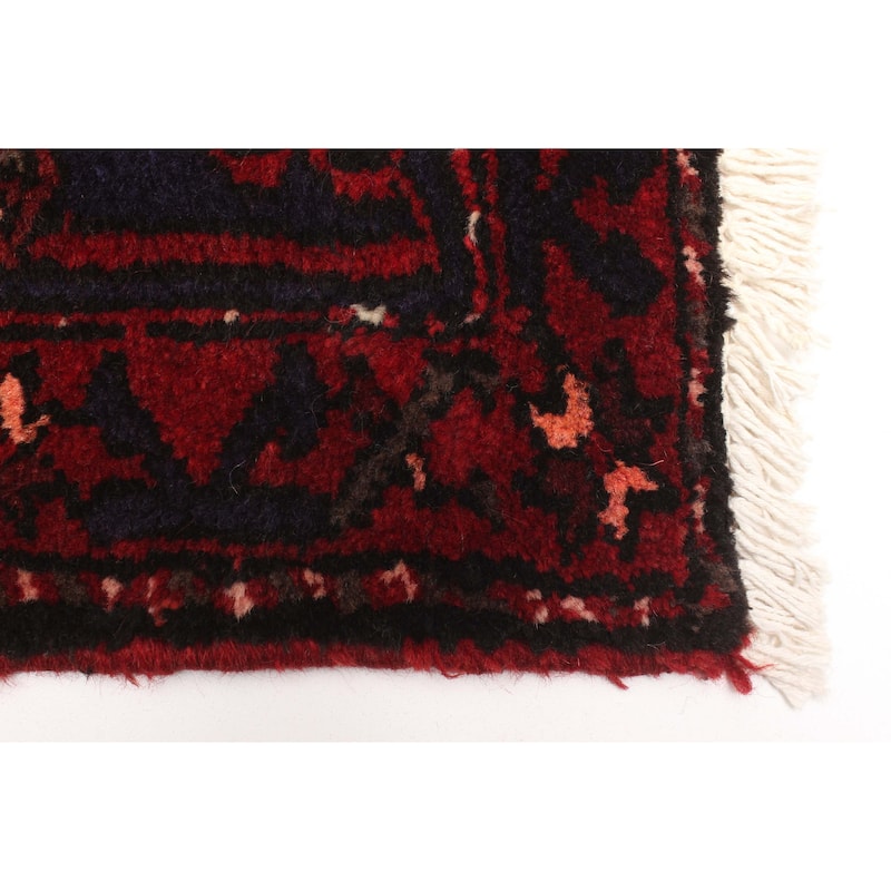 ECARPETGALLERY Hand-knotted Anadol Red Wool Rug - 4'9 x 7'6