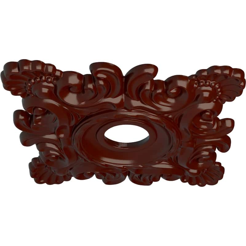 18"W x 18"H x 3 1/4"ID x 1 1/2"P Crawley Ceiling Medallion