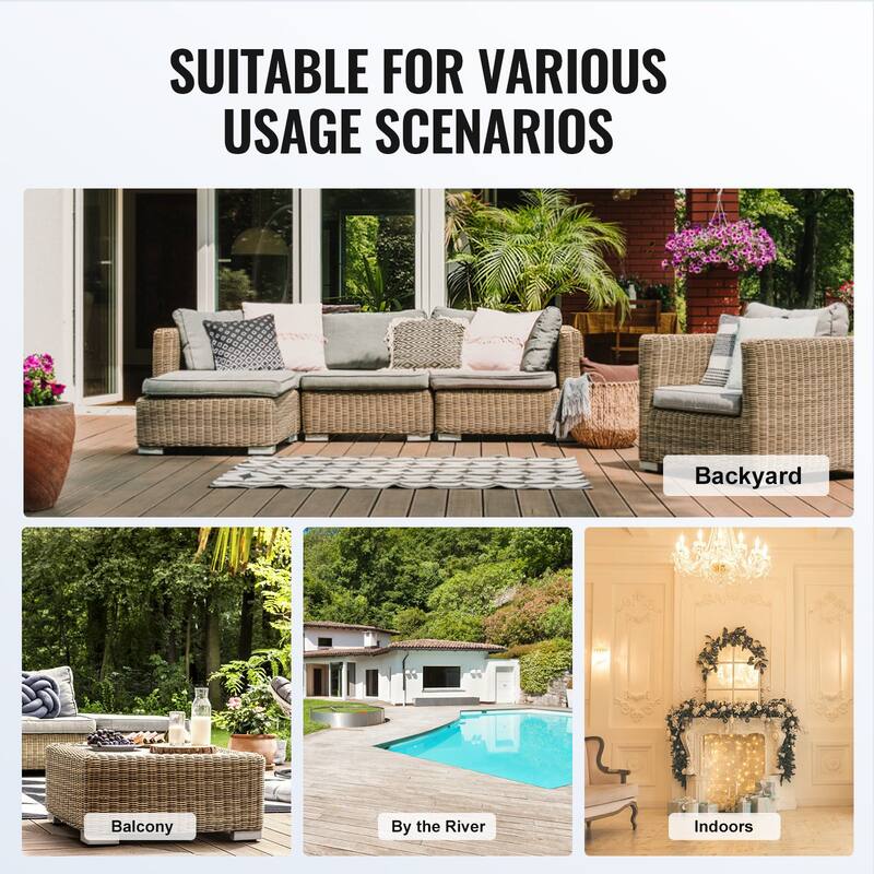 Tempered Glass Wind Guard for Rectangular Fire Pit Table