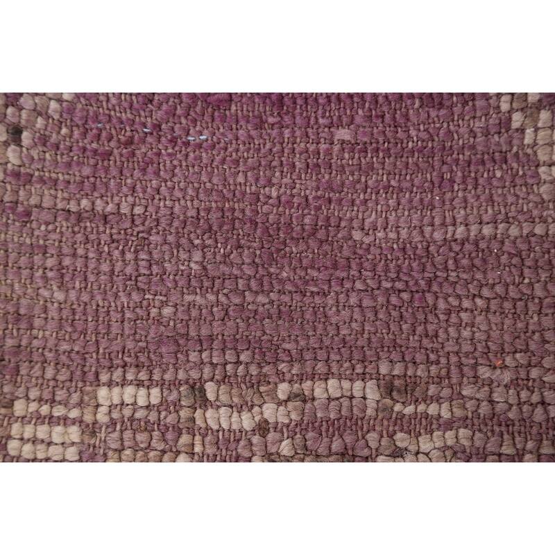 Antique Tribal Moroccan Area Rug Wool Hand-knotted Oriental Carpet - 5'8" x 11'3"