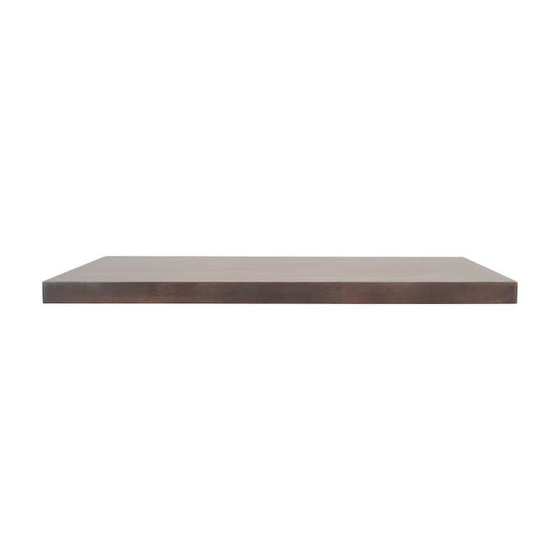 Commercial Solid Wood Tabletop with Support Bars for Indoor Use