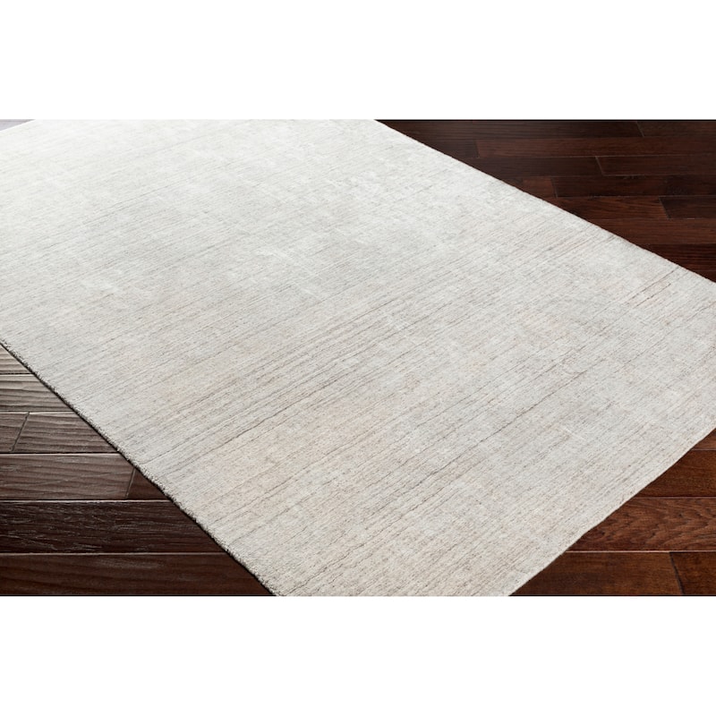 Belmont Handmade Heathered Wool Blend Area Rug