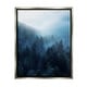 Stupell Daylight over Pine Forest Mountain with Fog Floater Frame ...