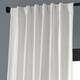 Ex. Fabrics Blackout Textured Faux Dupioni Silk Curtain (1 Panel)