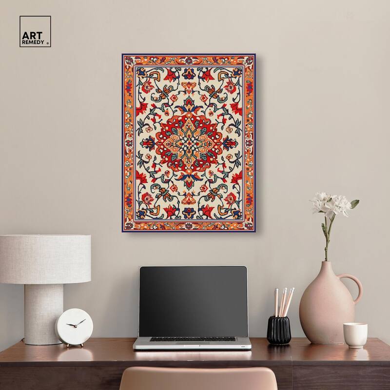 Morrocan Garden II Canvas by Art Remedy, Gallery Wrapped