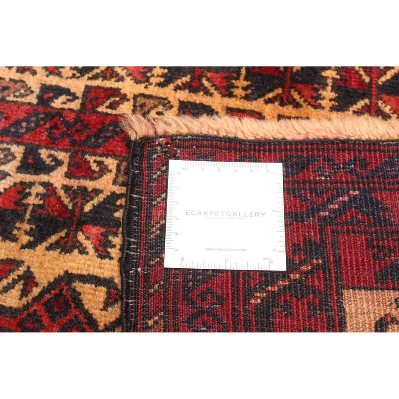ECARPETGALLERY Hand-knotted Teimani Beige Wool Rug - 3'0 x 4'3