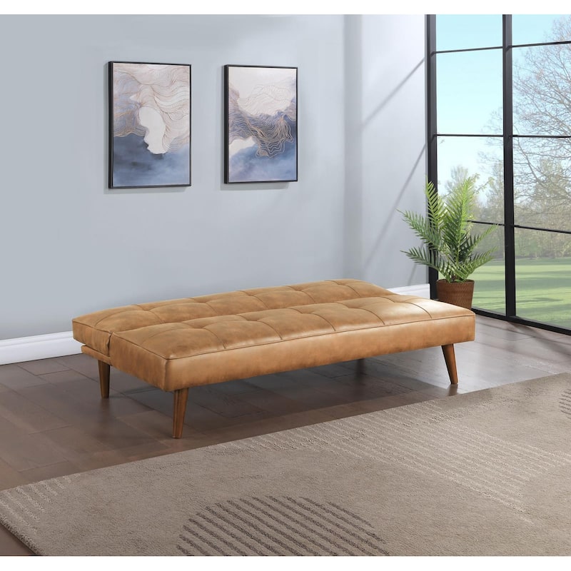 Ralston Upholstered Tufted Convertible Sofa Bed