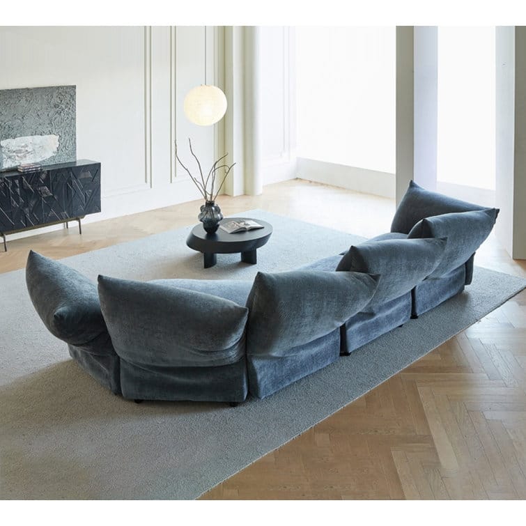 Lukshya 3 - Piece Upholstered Chaise Sectional