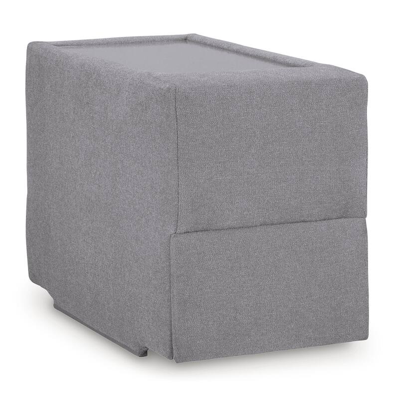 Signature Design by Ashley Modmax 6-Piece Sectional with Chaise and Storage Console - 140" W x 86" D x 36" H