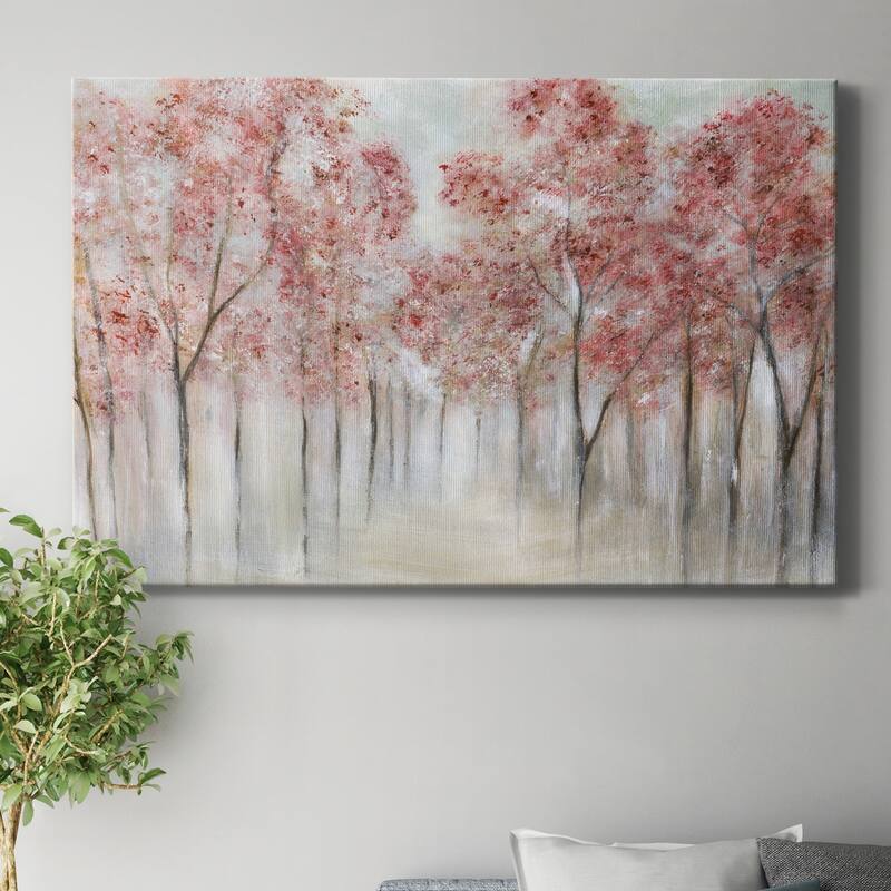Blushing Spring Premium Gallery Wrapped Canvas - Ready to Hang