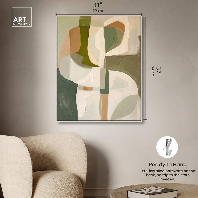 Soft Reverberations I Canvas by Art Remedy