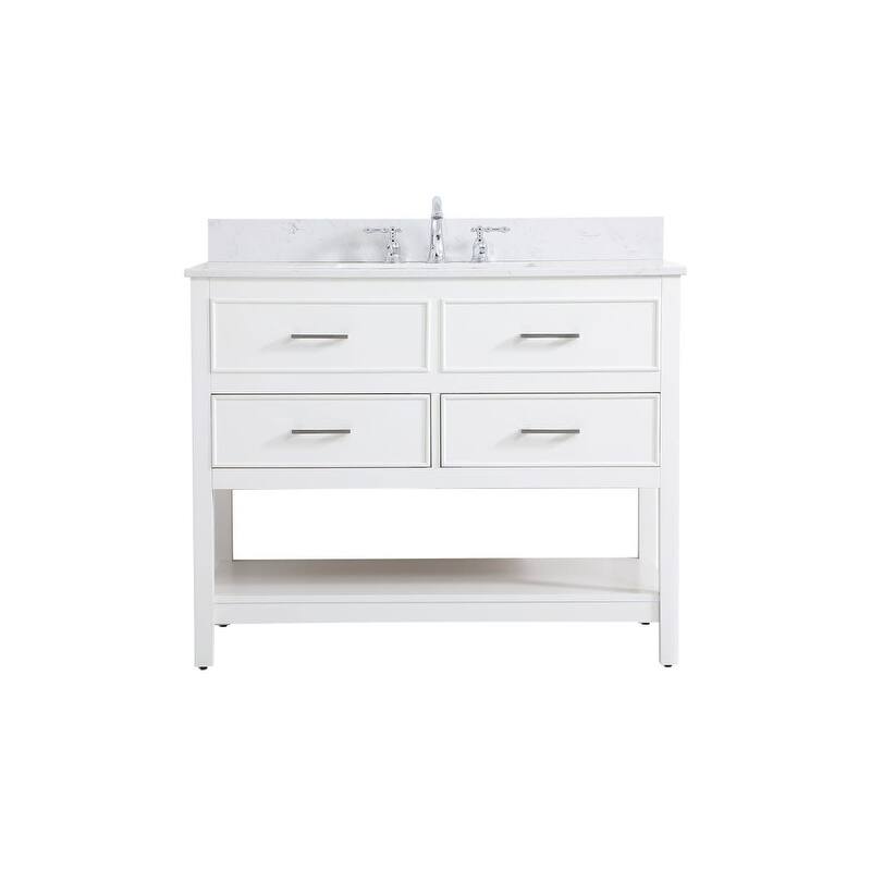 Elegant Lighting VF19042 Sinclaire 42" Free Standing Single Basin