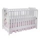 preview thumbnail 1 of 6, Classic White 3-in-1 Convertible Island Crib,Versatile and Stylish White
