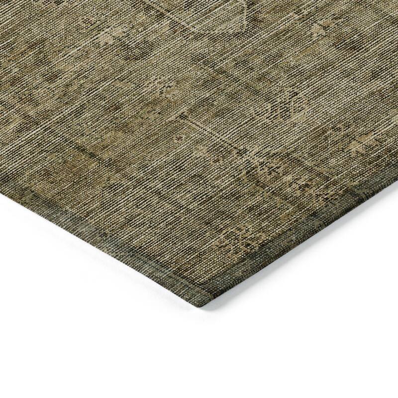 HomeRoots Southwestern Transitional Rectangle Outdoor Rug