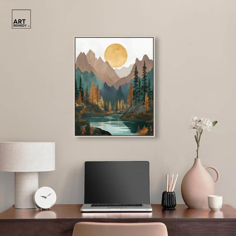 Secrets of the Lake II Canvas by Art Remedy