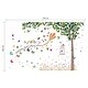 preview thumbnail 4 of 3, Walplus Butterflies Bird Tree Kit Children Wall Sticker Nursery Decor