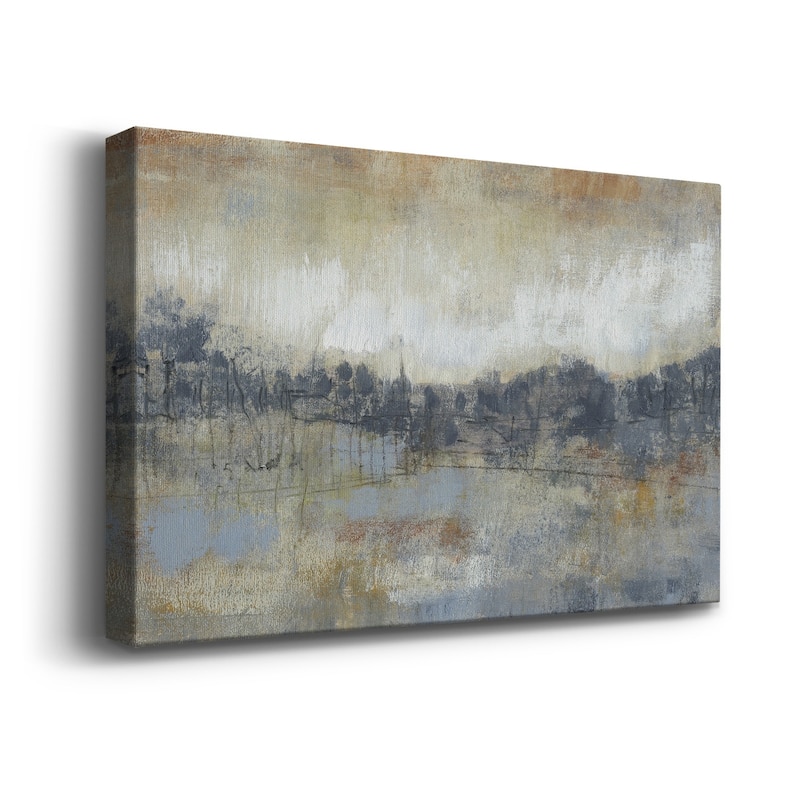 Cool Grey Horizon I Premium Gallery Wrapped Canvas - Ready to Hang