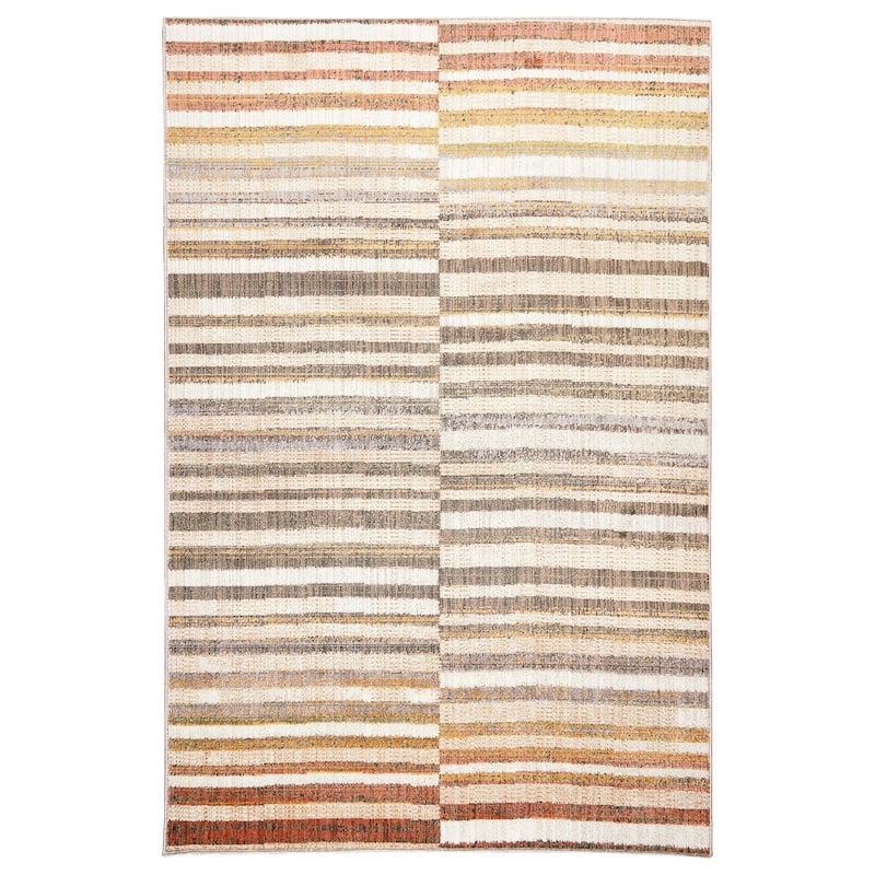 Terra by Obeetee Sahara Stripes Rug - Multi - 2' x 3'