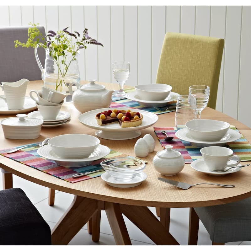 Portmeirion Set of 4 Sophie Conran White Jumbo Cups