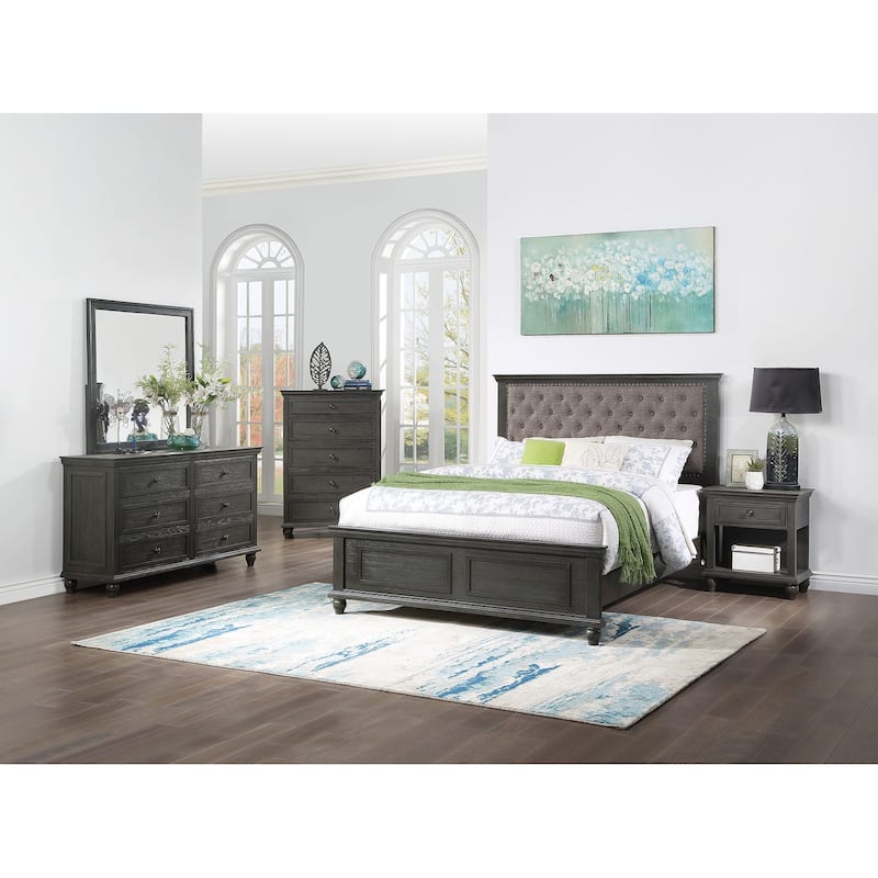 Traditional Classic Style Finishes Bedroom Nightstand Locker Coffee