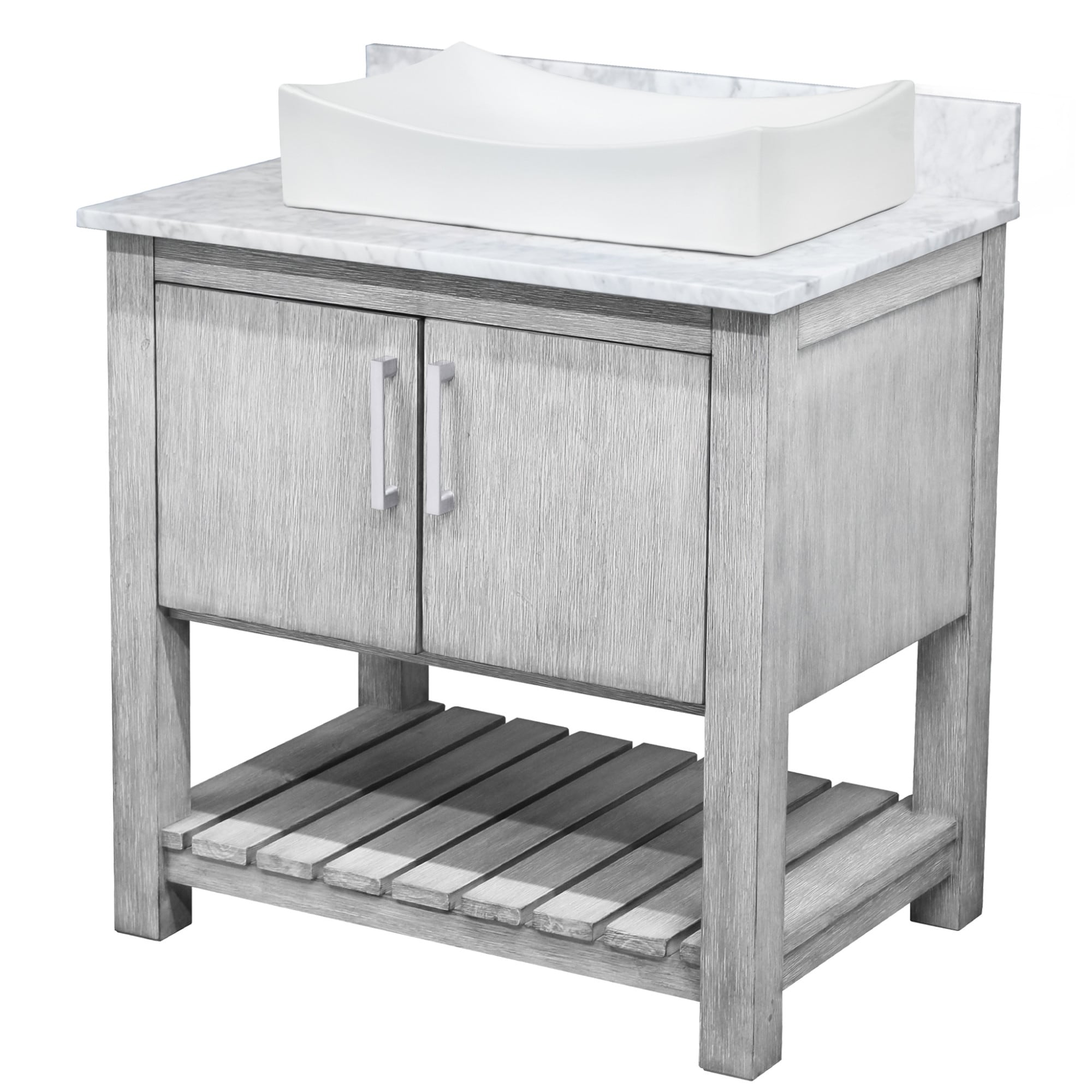 Miseno MV-36SG-NOBV-CAR-1141 Ocean Breeze 36" Free Standing Single