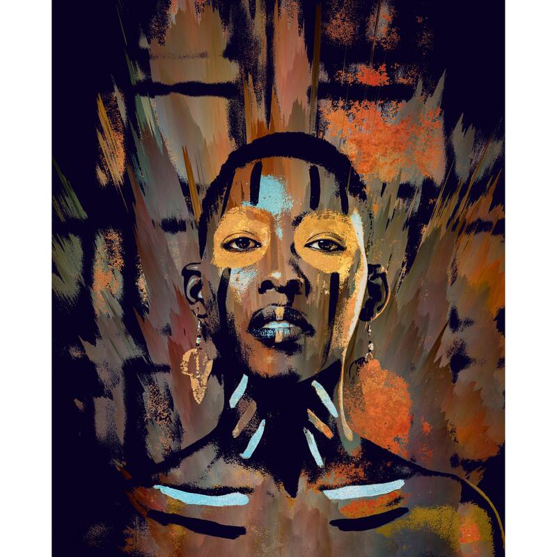 Fine Art Studio LLC African Beauty I by R. Bolokofsky
