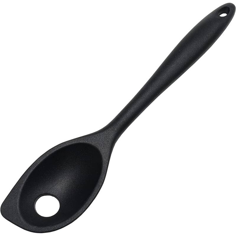 Chef Craft 11-Inch Premium Silicone Mixing Spoon - Black