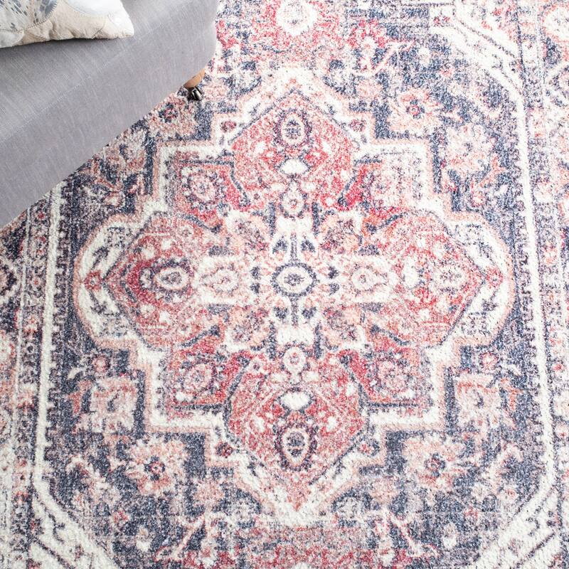 SAFAVIEH Handmade Classic Vintage Shere Transitional Polyester Rug