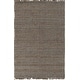 preview thumbnail 13 of 23, Hand-Woven Montana Solid Jute Rug 2' x 3' - Grey