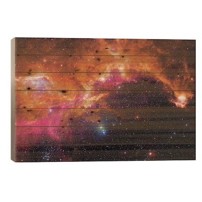 Seagull Nebula (IC 2177) II Print On Wood by Robert Gendler - Multi-Color