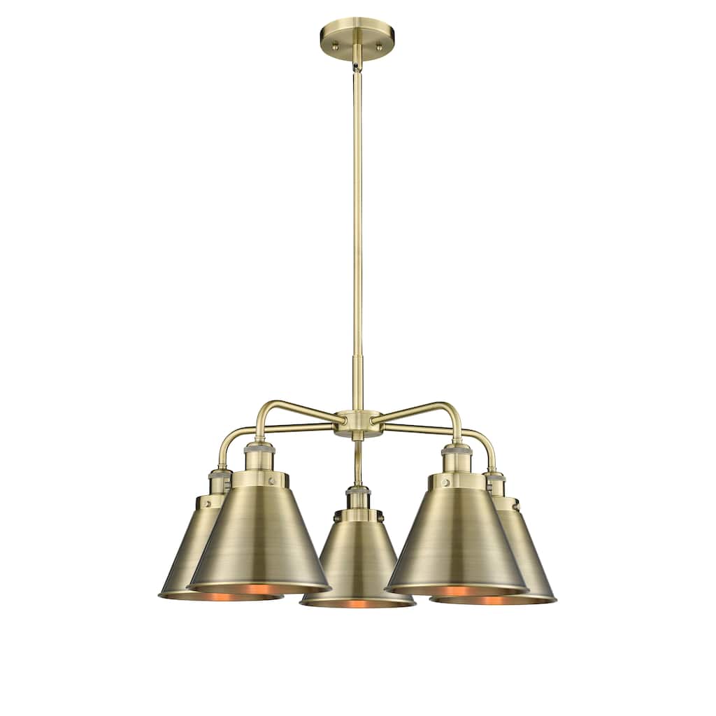 Innovations Lighting Ballston Urban - 5 Light 26" Stem Hung Chandelier