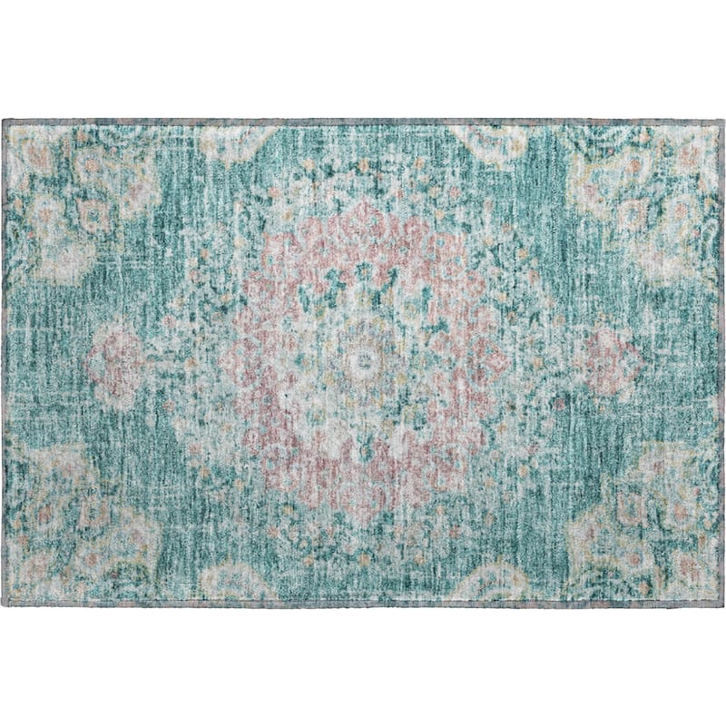 Premium Washable Super Soft Vintage Traditional Mayfield Rug