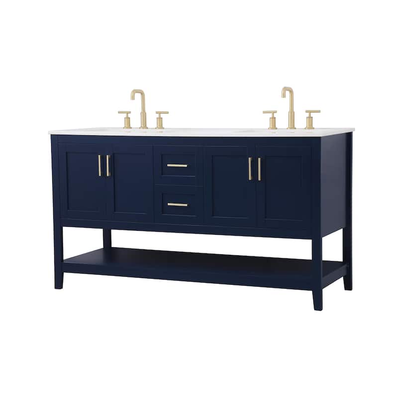 Nebula 60 Inch Double Bathroom Vanity