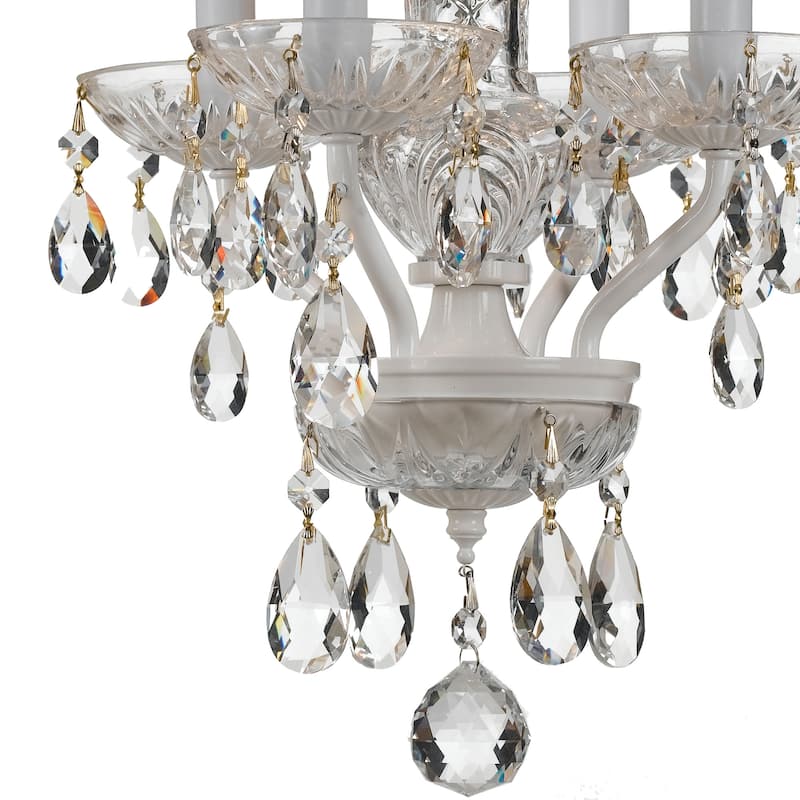 Crystorama Lighting Group Traditional Crystal 4 Light 11" Wide